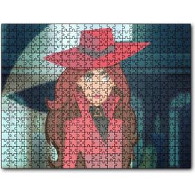 Cakapuzzle Carmen Sandiego Portre Mdf 1000 Parça Puzzle
