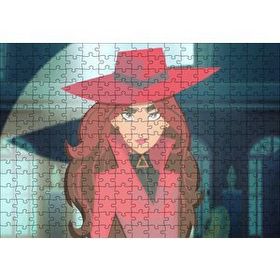 Cakapuzzle Carmen Sandiego Portre Mdf 255 Parça Puzzle