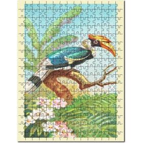 Cakapuzzle Casqued Hornbill Kuş Görseli Mdf 1000 Parça Puzzle