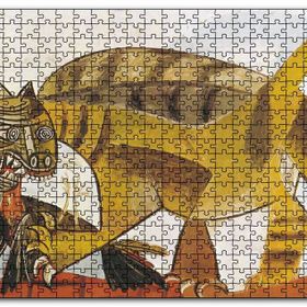 Cakapuzzle Cat Catching A Bird 1939 By Pablo Picasso Mdf 1000 Parça Puzzle