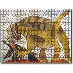 Cakapuzzle Cat Catching A Bird 1939 By Pablo Picasso Mdf 1000 Parça Puzzle