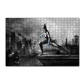 Cakapuzzle CatWoman Poz 120 Parça Ahşap Puzzle