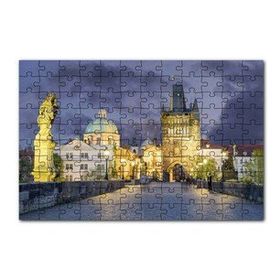 Cakapuzzle Çekya Prag Karl Köprüsü 120 Parça Ahşap Puzzle
