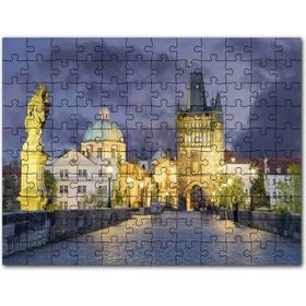 Cakapuzzle Çekya Prag Karl Köprüsü Mdf 500 Parça Puzzle