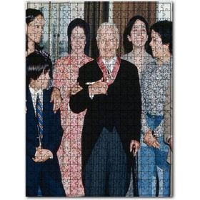 Cakapuzzle Chaplin Ailesi Ahşap 500 Parça Puzzle