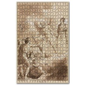 Cakapuzzle Charles Abraham Chasselat Dan Alegori İsimli Ahşap 255 Parça Puzzle