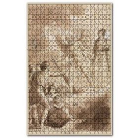 Cakapuzzle Charles Abraham Chasselat Dan Alegori Isimli Görsel 120 Parça Puzzle