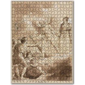 Cakapuzzle Charles Abraham Chasselat Dan Alegori Isimli Görsel 120 Parça Puzzle