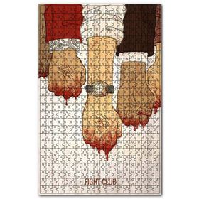 Cakapuzzle Charlie Chaplin Dövüş Kulübü Görseli Ahşap 255 Parça Puzzle