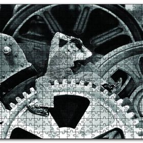Cakapuzzle Charlie Chaplin Modern Zaman Mdf 120 Parça Puzzle