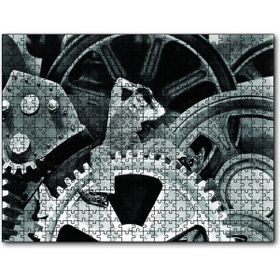 Cakapuzzle Charlie Chaplin Modern Zaman Mdf 120 Parça Puzzle