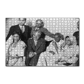 Cakapuzzle Charlie Chaplin ve Gandhi 120 Parça Ahşap Puzzle
