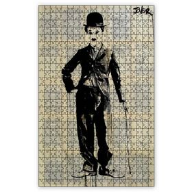 Cakapuzzle Charlie Chaplin ve Senaryolar Ahşap 1000 Parça Puzzle