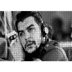 Cakapuzzle Che Guevara Kulaklıklı 120 Parça Ahşap Puzzle