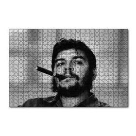Cakapuzzle Che Guevara ve Purosu SB 120 Parça Ahşap Puzzle