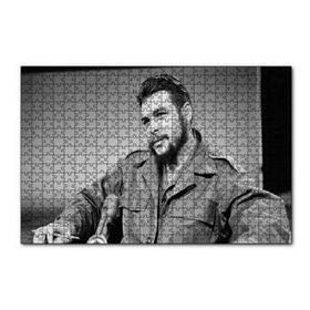 Cakapuzzle Chegovara Siyah Beyaz 120 Parça Ahşap Puzzle