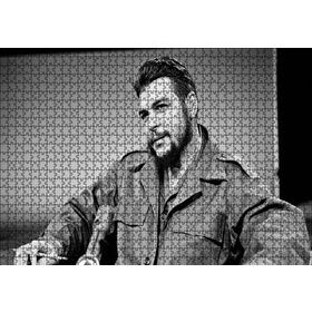 Cakapuzzle Chegovara Siyah Beyaz 120 Parça Ahşap Puzzle