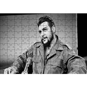 Cakapuzzle Chegovara Siyah Beyaz Mdf 120 Parça Puzzle