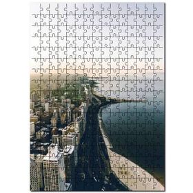 Cakapuzzle Chicago Sahil Şehri Mdf 120 Parça Puzzle