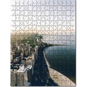 Cakapuzzle Chicago Sahil Şehri Mdf 120 Parça Puzzle