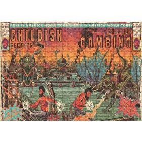 Cakapuzzle Childish Gambino Poster 120 Parça Ahşap Puzzle
