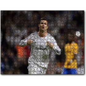 Cakapuzzle Christiano Ronaldo Real Madrid Gol Sevinci Mdf 1000 Parça Puzzle