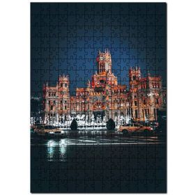 Cakapuzzle Cibeles Çeşmesi Cibeles Sarayı Madrid Mdf 255 Parça Puzzle