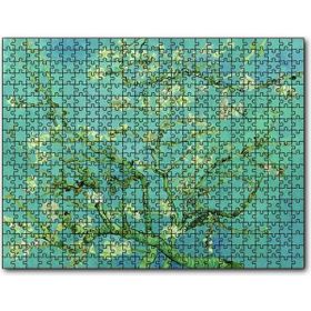Cakapuzzle Çiçek Açan Badem Agacı Van Gogh 1000 Parça Ahşap Puzzle