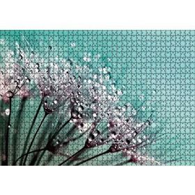 Cakapuzzle Çiçekler Üzerinde Çiy Damlaları 120 Parça Ahşap Puzzle