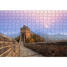 Cakapuzzle Çin Seddi Duvarın İçinden 120 Parça Ahşap Puzzle