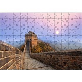 Cakapuzzle Çin Seddi Duvarın İçinden 120 Parça Ahşap Puzzle