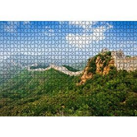 Cakapuzzle Çin Seddi ve Uzak Dağlar 120 Parça Ahşap Puzzle