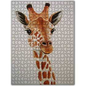 Cakapuzzle Çıtkırıldım Zürafa Çizim 120 Parça Ahşap Puzzle