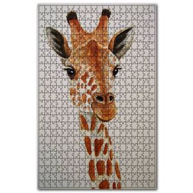 Cakapuzzle Çıtkırıldım Zürafa Çizim Ahşap 500 Parça Puzzle