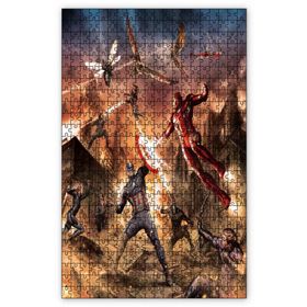 Cakapuzzle Civil War Kompozisyon Ahşap 1000 Parça Puzzle