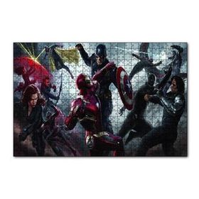 Cakapuzzle Civil War Konsept Savaş 120 Parça Ahşap Puzzle