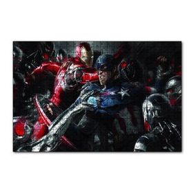 Cakapuzzle Civil War Konsept Savaş 120 Parça Ahşap Puzzle