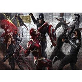 Cakapuzzle Civil War Konsept Savaş 120 Parça Ahşap Puzzle