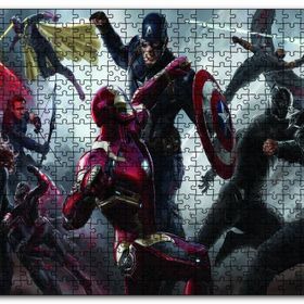 Cakapuzzle Civil War Konsept Savaş Mdf 120 Parça Puzzle