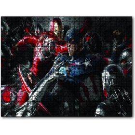 Cakapuzzle Civil War Konsept Savaş Mdf 500 Parça Puzzle