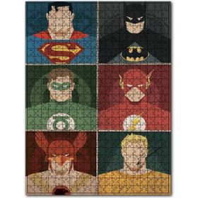 Cakapuzzle Çizgi Film Kahramanları Görseli 500 Parça Ahşap Puzzle