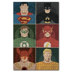 Cakapuzzle Çizgi Film Kahramanları Görseli Mdf 120 Parça Puzzle