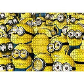 Cakapuzzle Çizgi Film Minions Topluluğu 120 Parça Ahşap Puzzle