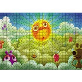 Cakapuzzle Çizgi Film Sahnesi Ahşap 500 Parça Puzzle