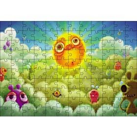 Cakapuzzle Çizgi Film Sahnesi Mdf 120 Parça Puzzle