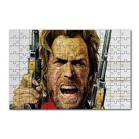 Cakapuzzle Clint Eastwood Angry 120 Parça Ahşap Puzzle
