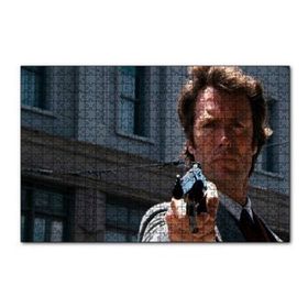 Cakapuzzle Clint Eastwood Kirli Harry 120 Parça Ahşap Puzzle