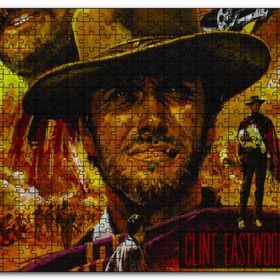 Cakapuzzle Clint Eastwood Kompozisyon Mdf 255 Parça Puzzle