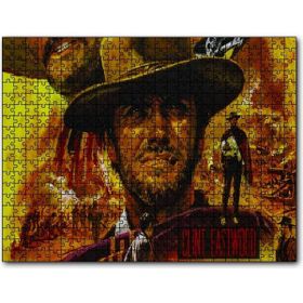 Cakapuzzle Clint Eastwood Kompozisyon Mdf 255 Parça Puzzle