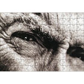 Cakapuzzle Clint Eastwood Portre Gözler 120 Parça Ahşap Puzzle